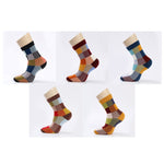 5 Pairs/Lot Combed Cotton Men's Socks (7-10)