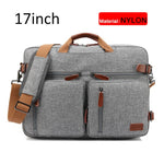 17 Inch Convertible Briefcase Business Multifunctional Travel Bag