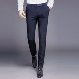 New Fashion High Quality Cotton Suit Pants Straight