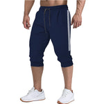 New Jogger Slim Harem Shorts Soft 3/4 Sweatpants Comfy