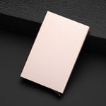 Quality Stainless Steel Credit Card Holder Slim , RFID Metal