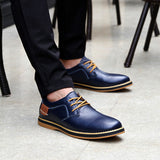 Casual Shoes Genuine Leather, Business Men's Oxford