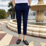 Ankle Length, Slim Dress Pants