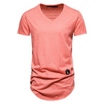 AIOPESON 100% Cotton Brand Men's T Shirt Casual