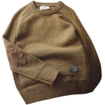 Pullover Sweater Casual Wool Knitted
